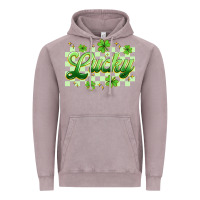 Vintage Zinc checkered lucky Vintage Hoodie - Artiststas