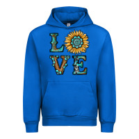 Cobalt sunflower love Urban Hoodie - RanaPortraitStore