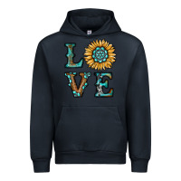 Navy sunflower love Urban Hoodie - RanaPortraitStore