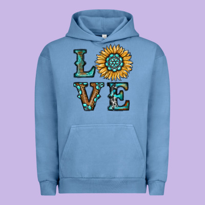 Sunflower Love Urban Hoodie Designed By Ranaportraitstore