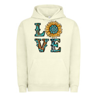 Pigment Pistachio sunflower love Urban Hoodie - RanaPortraitStore