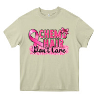 Mossy Breast Cancer Chemo hair don't care Heavy Core Tee - FaDigitalArtStudio