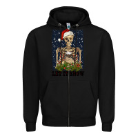 Black let it snow Zipper Hoodie - RanaPortraitStore