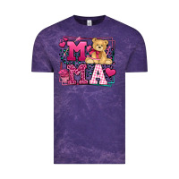 Cloud Purple Western Valentines Day Mama Mother's Day Vintage Tee - LillyAllenDesigns