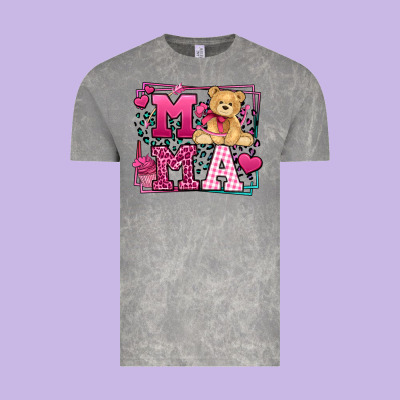 Western Valentines Day Mama Mother's Day Vintage Tee Designed By Lillyallendesigns