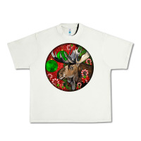 Pistachio moose buck deer christmas Urban Heavy Tee - LillyAllenDesigns