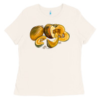 Bone Pumpkin Ladies Tee - LillyAllenDesigns