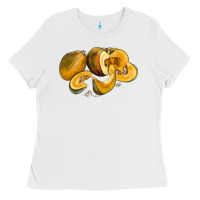White Pumpkin Ladies Tee - LillyAllenDesigns
