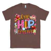 Chestnut Easter Day One hip Teacher Classic Tee - OliviaCreatesArt