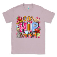 Lilac Easter Day One hip Teacher Classic Tee - OliviaCreatesArt