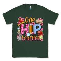 Sports Green Easter Day One hip Teacher Classic Tee - OliviaCreatesArt