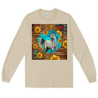 Mushroom arabian horse Long Sleeve Tee - LillyAllenDesigns