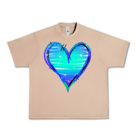 Burro Mermaid Heart Urban Heavy Tee - Jasminsmagicworld