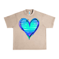 French Oak Mermaid Heart Urban Heavy Tee - Jasminsmagicworld