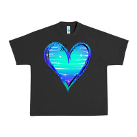 Pigment Black Mermaid Heart Urban Heavy Tee - Jasminsmagicworld