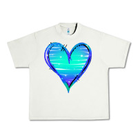Pistachio Mermaid Heart Urban Heavy Tee - Jasminsmagicworld