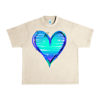 Sandshell Mermaid Heart Urban Heavy Tee - Jasminsmagicworld