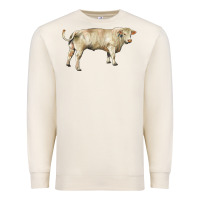 Sandshell charolais bull Premium Sweatshirt - RanaPortraitStore
