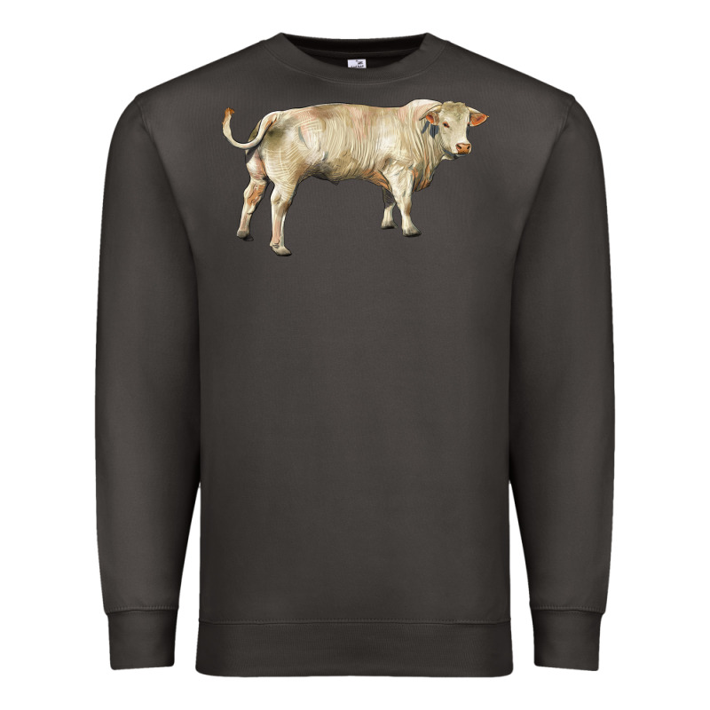 Charolais Bull Premium Sweatshirt by RanaPortraitStore | Teevron