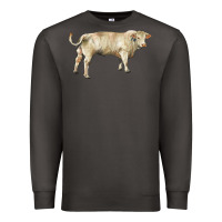 Smoke charolais bull Premium Sweatshirt - RanaPortraitStore