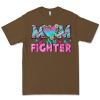 Cacao Western Mom Is A Fighter Premium Tee - BundleAndBundleShop