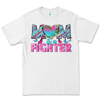 White Western Mom Is A Fighter Premium Tee - BundleAndBundleShop