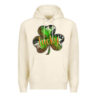 Tofu st. patricks day lucky shamrock Premium Hoodie - BarkalooDesign