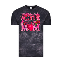 Cloud Black My Favorite Valentine Calls Me Vintage Tee - CowhideDigitalArt