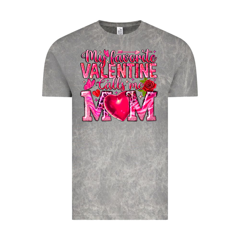 My Favorite Valentine Calls Me Vintage Tee by CowhideDigitalArt | Teevron