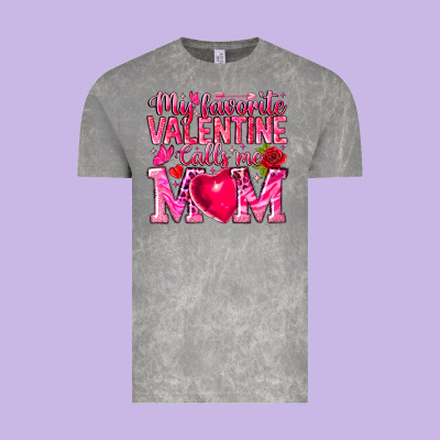 My Favorite Valentine Calls Me Vintage Tee Designed By Cowhidedigitalart
