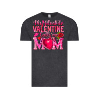 Vintage Black My Favorite Valentine Calls Me Vintage Tee - CowhideDigitalArt