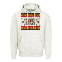 Oatmeal Heather very merry teacher Zipper Hoodie - Jasminsmagicworld