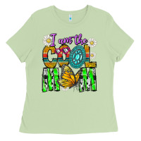 Matcha I'm The Cool Mom Ladies Tee - CowhideDigitalArt