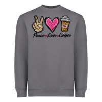 Storm peace love coffee Heavyweight Sweatshirt - Jasminsmagicworld