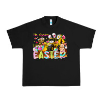 Black Im Digging Easter Urban Heavy Tee - CowhideDigitalArt