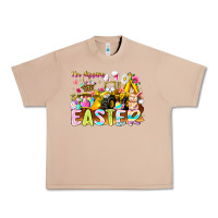 Burro Im Digging Easter Urban Heavy Tee - CowhideDigitalArt