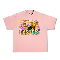 Salmon Im Digging Easter Urban Heavy Tee - CowhideDigitalArt
