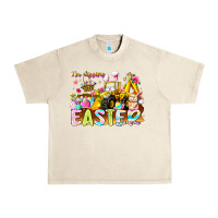 Sandshell Im Digging Easter Urban Heavy Tee - CowhideDigitalArt