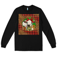 Black cute baby calf christmas Long Sleeve Tee - LillyAllenDesigns