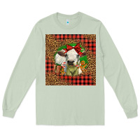 Matcha cute baby calf christmas Long Sleeve Tee - LillyAllenDesigns