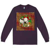 Plum cute baby calf christmas Long Sleeve Tee - LillyAllenDesigns