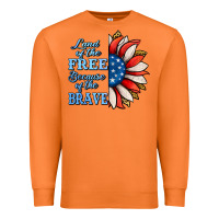 Carrot Patriotic Sunflower Premium Sweatshirt - Jasminsmagicworld