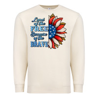 Sandshell Patriotic Sunflower Premium Sweatshirt - Jasminsmagicworld