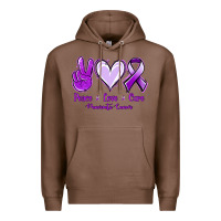 Chestnut Pace Love Cure Pancreatic Cancer Premium Hoodie - Jasminsmagicworld