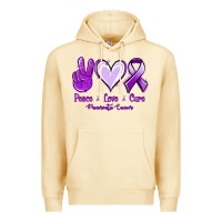 Pina Colada Pace Love Cure Pancreatic Cancer Premium Hoodie - Jasminsmagicworld