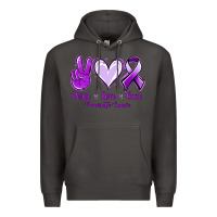 Smoke Pace Love Cure Pancreatic Cancer Premium Hoodie - Jasminsmagicworld