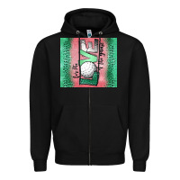 Black for the love of the game golf Zipper Hoodie - Jasminsmagicworld