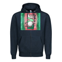Navy for the love of the game golf Zipper Hoodie - Jasminsmagicworld