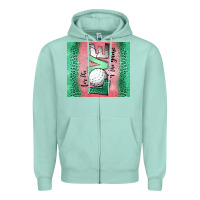 Seafoam for the love of the game golf Zipper Hoodie - Jasminsmagicworld