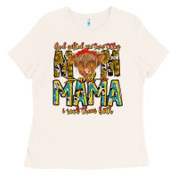 Bone God Gifted Me Two Titles And Mama i Rock Them Both Ladies Tee - CowhideDigitalArt